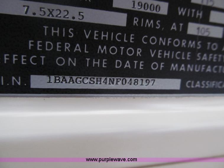 image for item G9591 1992 Blue Bird TC2000 school bus