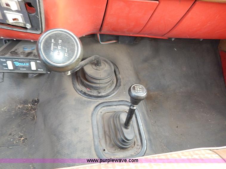 image for item I9437 1980 Chevrolet C20 Custom Deluxe fire truck