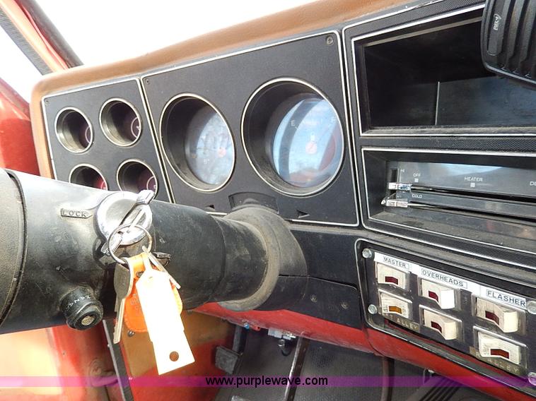 image for item I9437 1980 Chevrolet C20 Custom Deluxe fire truck