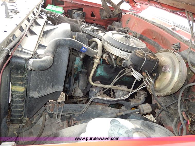 image for item I9437 1980 Chevrolet C20 Custom Deluxe fire truck