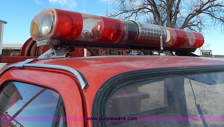 image for item I9437 1980 Chevrolet C20 Custom Deluxe fire truck