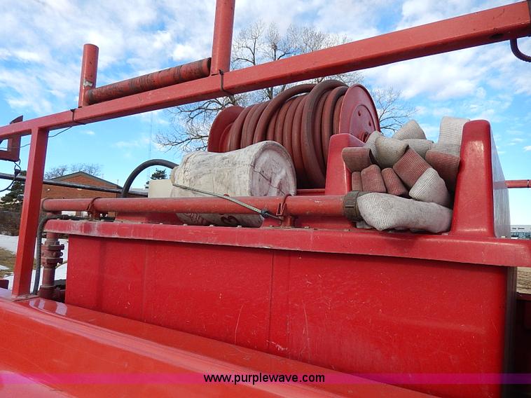 image for item I9437 1980 Chevrolet C20 Custom Deluxe fire truck