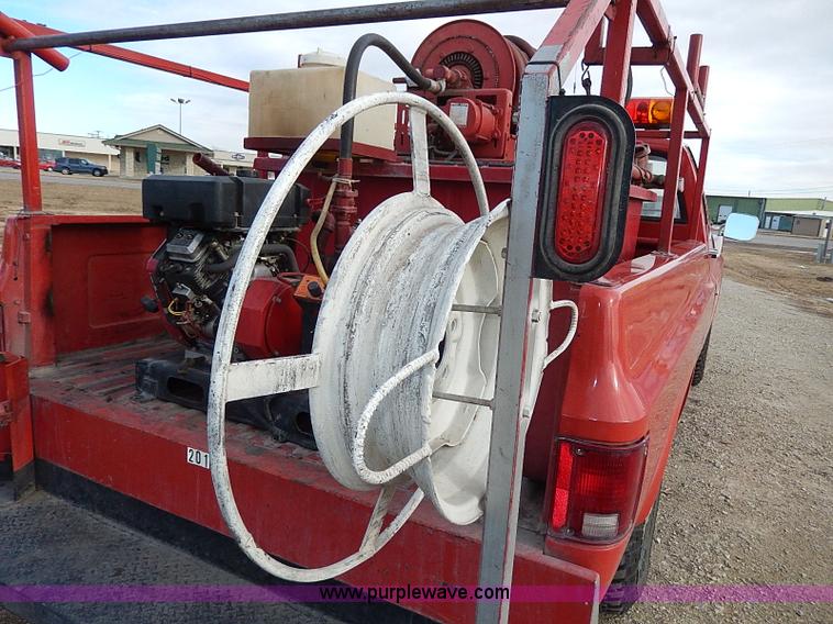 image for item I9437 1980 Chevrolet C20 Custom Deluxe fire truck