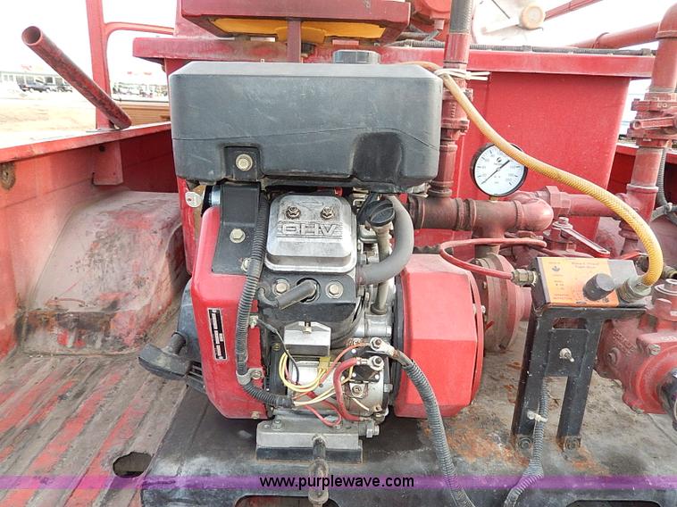 image for item I9437 1980 Chevrolet C20 Custom Deluxe fire truck