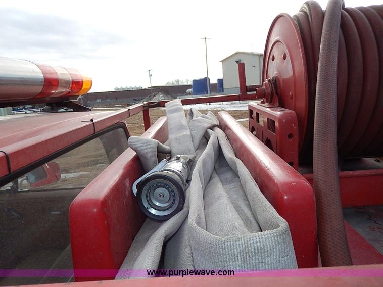 image for item I9437 1980 Chevrolet C20 Custom Deluxe fire truck