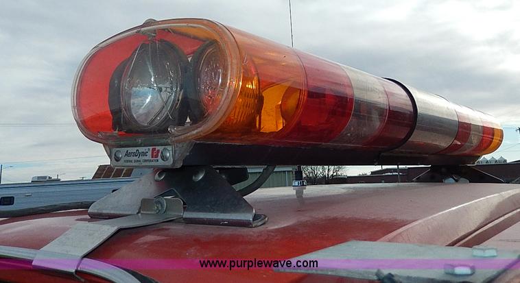 image for item I9437 1980 Chevrolet C20 Custom Deluxe fire truck