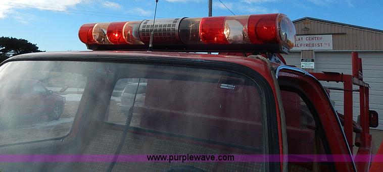 image for item I9437 1980 Chevrolet C20 Custom Deluxe fire truck