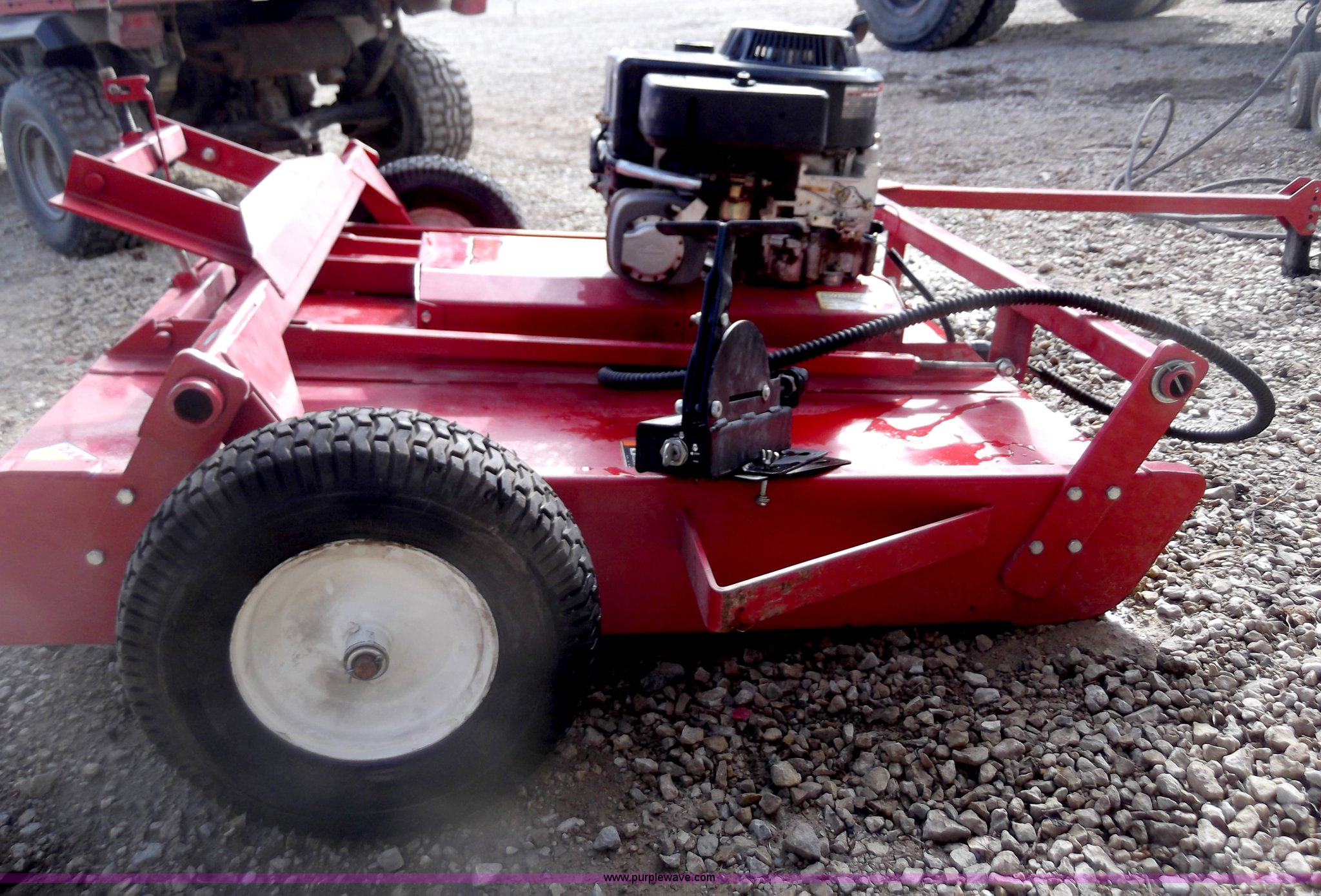 Swisher 44" pull behind finish mower in Toronto, KS Item C1765 sold