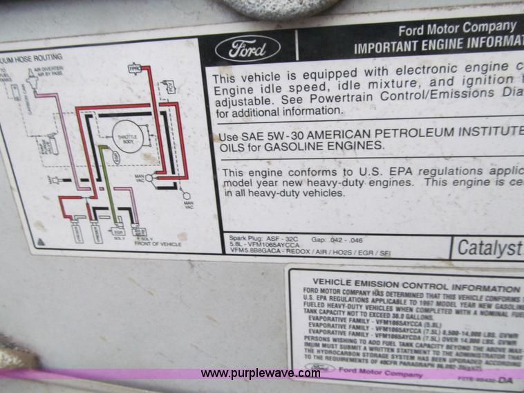 image for item E4662 1997 Ford F250 Super Duty pickup truck