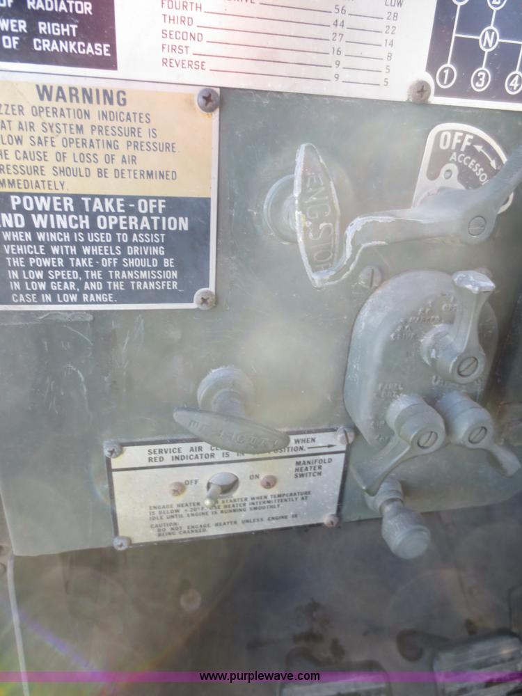 image for item F8018 1977 Am General M35A2 2.5 ton truck