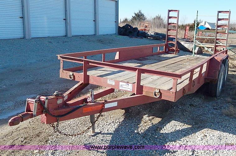 image for item H1260 1996 Balcrank dual axle trailer