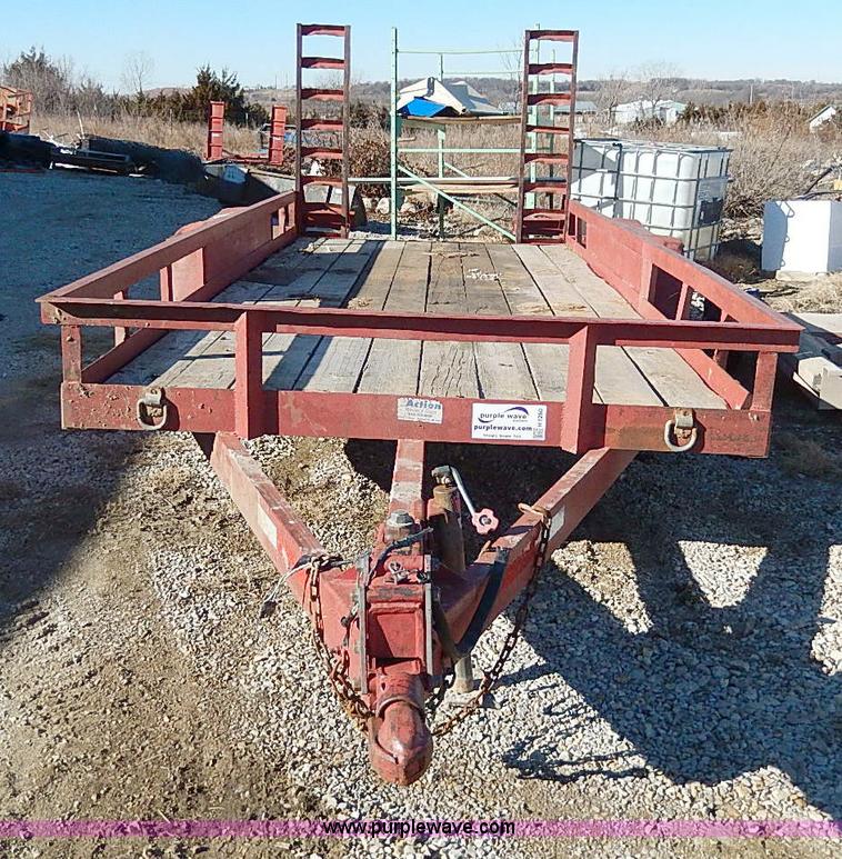 image for item H1260 1996 Balcrank dual axle trailer