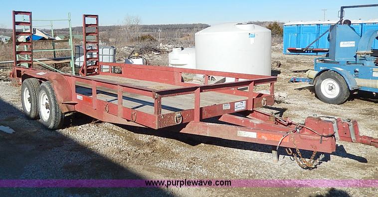 image for item H1260 1996 Balcrank dual axle trailer