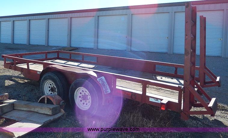 image for item H1260 1996 Balcrank dual axle trailer