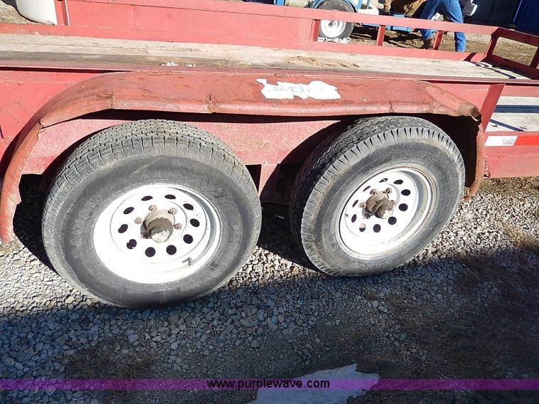 image for item H1260 1996 Balcrank dual axle trailer