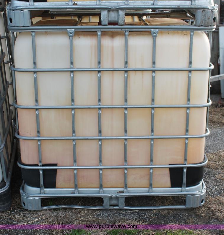image for item H8312 (6) 250 gallon poly tanks