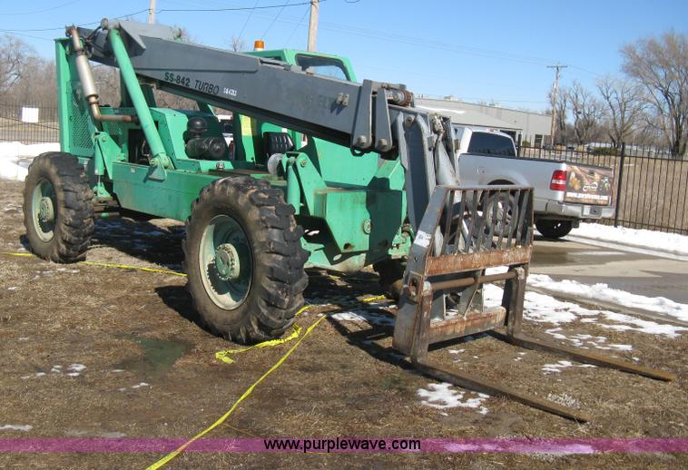 image for item I5701 1999 Terex SS842 Turbo telehandler
