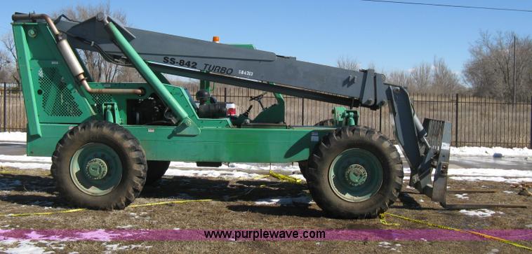 image for item I5701 1999 Terex SS842 Turbo telehandler