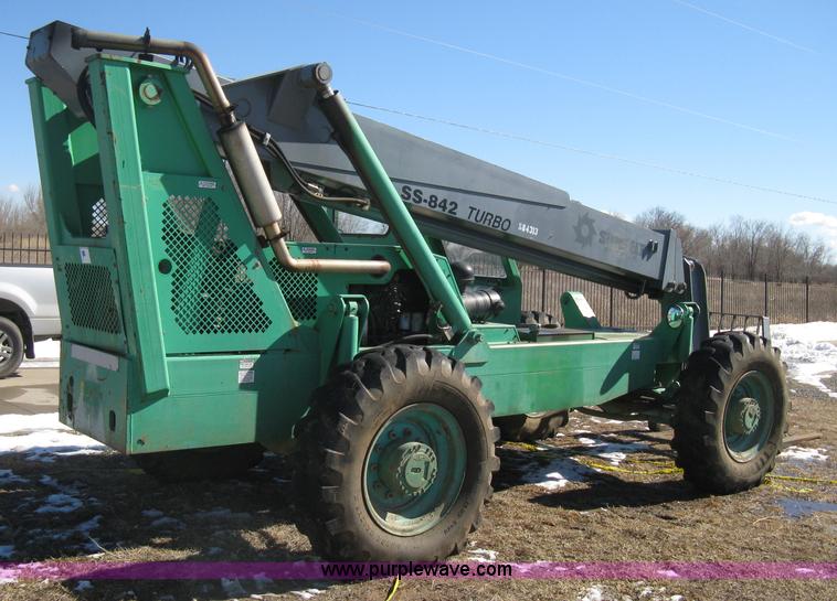 image for item I5701 1999 Terex SS842 Turbo telehandler