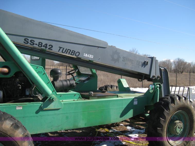 image for item I5701 1999 Terex SS842 Turbo telehandler