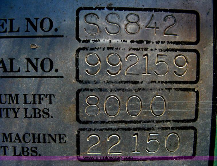 image for item I5701 1999 Terex SS842 Turbo telehandler