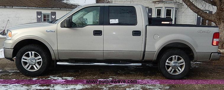 image for item I9410 2006 Ford F150 Lariat SuperCrew pickup truck