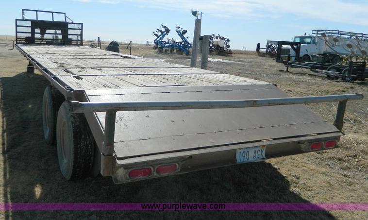 image for item AD9902 1988 Circle D gooseneck trailer