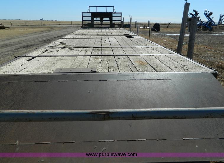 image for item AD9902 1988 Circle D gooseneck trailer