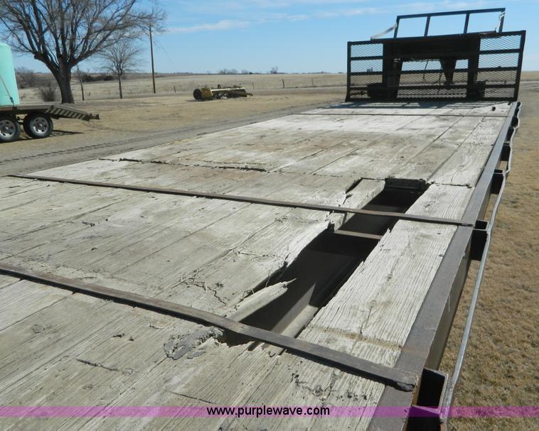 image for item AD9902 1988 Circle D gooseneck trailer