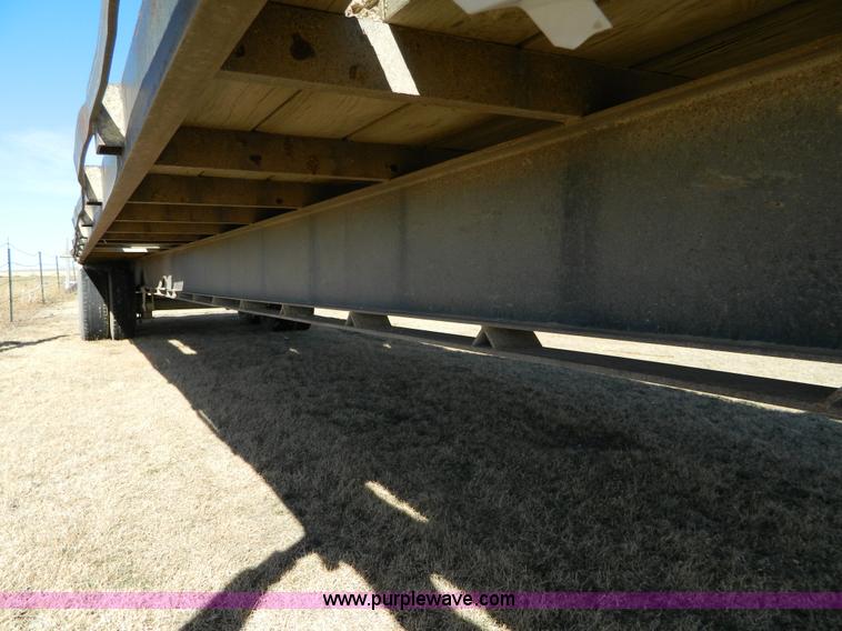 image for item AD9902 1988 Circle D gooseneck trailer