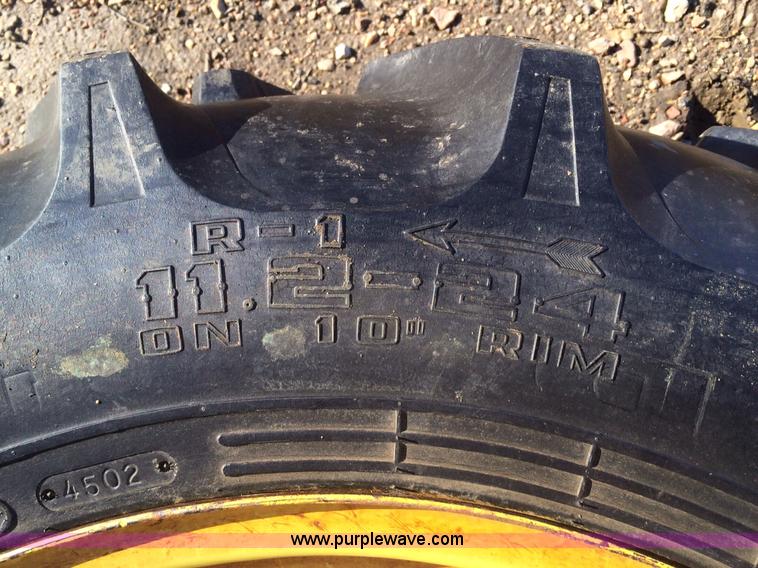 image for item C1852 (16) 11.2R24 tires and wheels