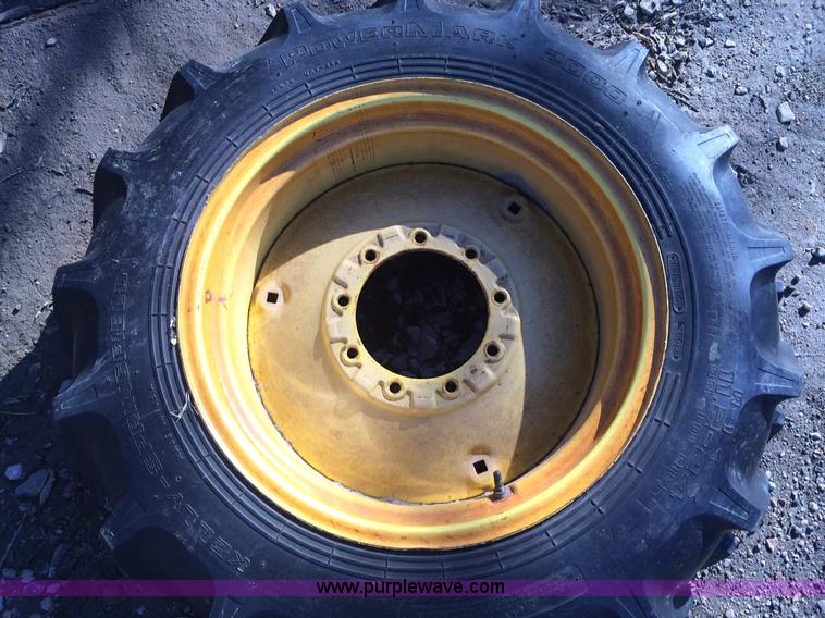 image for item C1852 (16) 11.2R24 tires and wheels