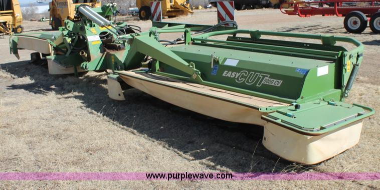 image for item C3738 Krone front and rear mount disc mowers