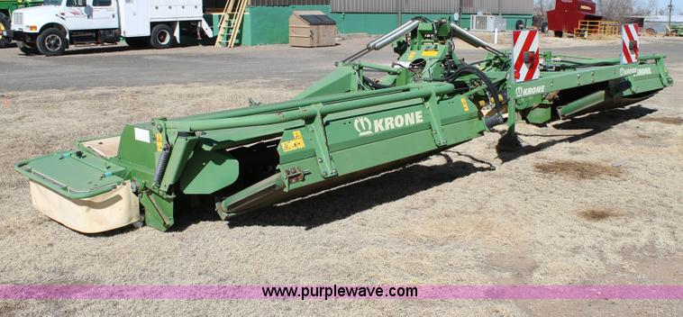 image for item C3738 Krone front and rear mount disc mowers