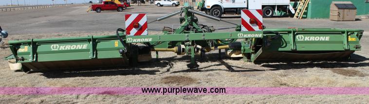image for item C3738 Krone front and rear mount disc mowers