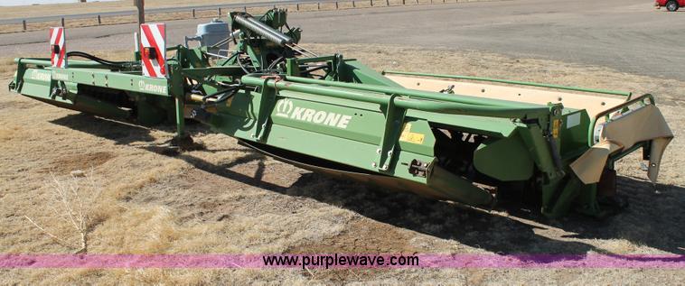 image for item C3738 Krone front and rear mount disc mowers