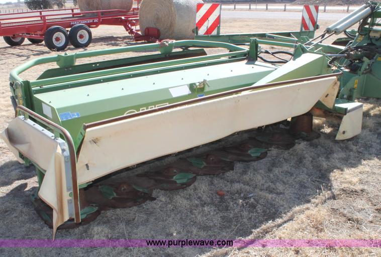 image for item C3738 Krone front and rear mount disc mowers