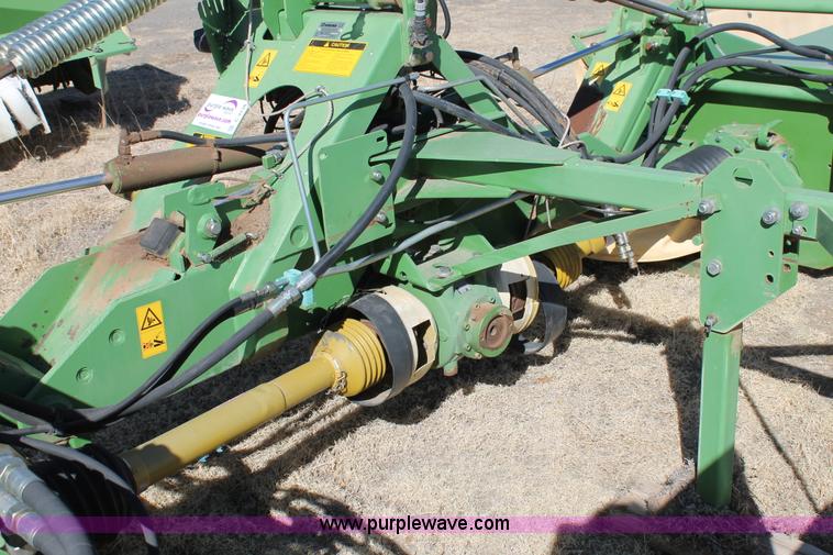 image for item C3738 Krone front and rear mount disc mowers