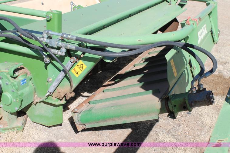 image for item C3738 Krone front and rear mount disc mowers