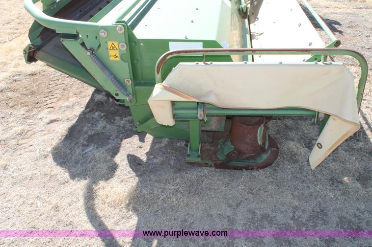 image for item C3738 Krone front and rear mount disc mowers