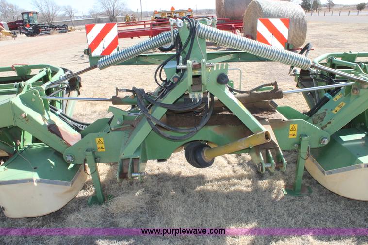 image for item C3738 Krone front and rear mount disc mowers
