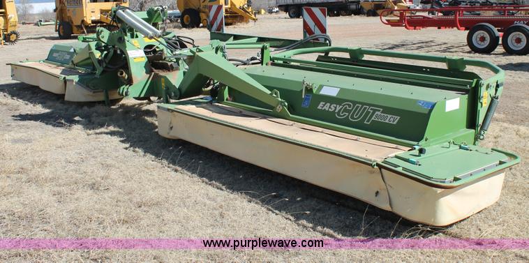 image for item C3738 Krone front and rear mount disc mowers