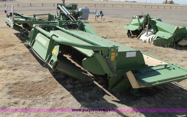 image for item C3738 Krone front and rear mount disc mowers