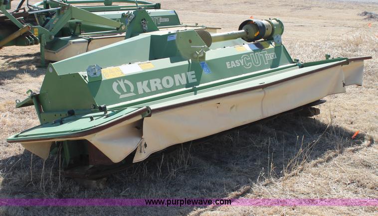 image for item C3738 Krone front and rear mount disc mowers