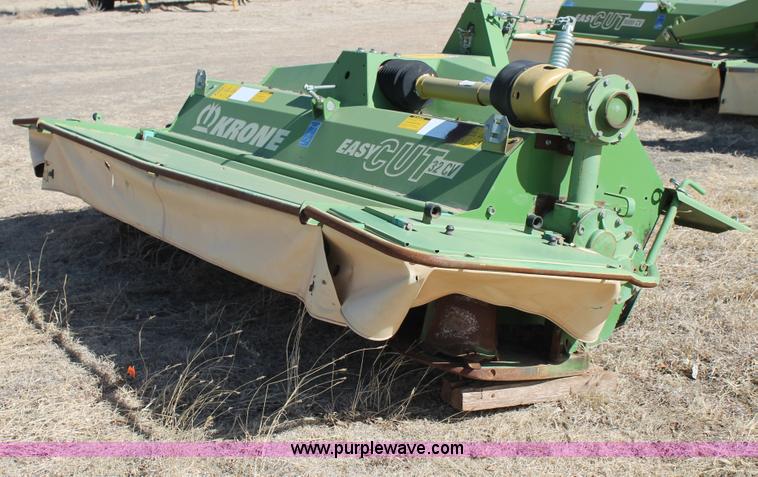 image for item C3738 Krone front and rear mount disc mowers