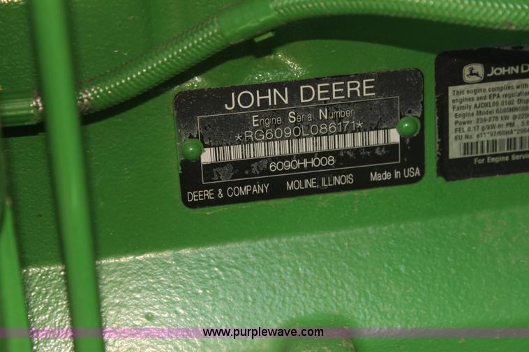 image for item G4065 2010 John Deere 9770 STS 2WD combine