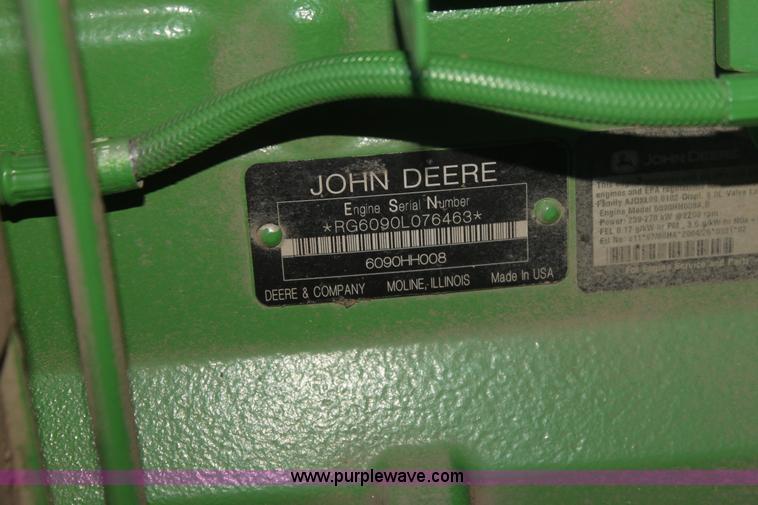 image for item G4066 2010 John Deere 9770 STS RWA combine