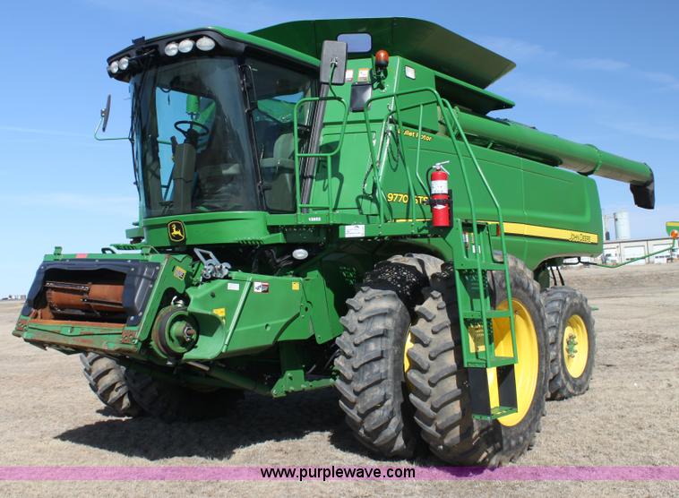 image for item G4067 2010 John Deere 9770 STS RWA combine