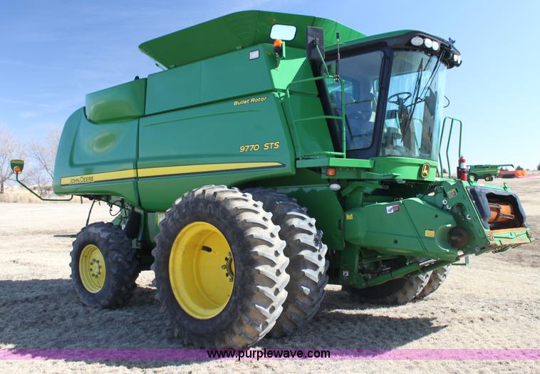 image for item G4067 2010 John Deere 9770 STS RWA combine