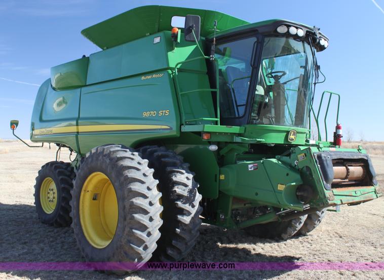 image for item G4068 2010 John Deere 9870 STS RWA combine
